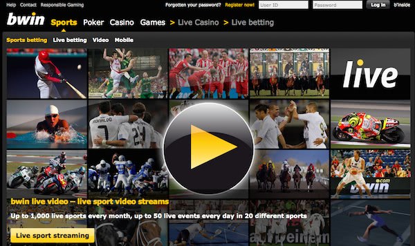 retransmission matchs bwin